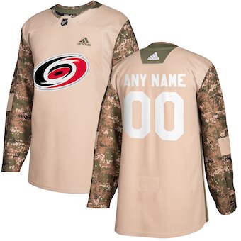 NHL Men adidas Carolina Hurricanes Camo customized jerseys->ottawa senators->NHL Jersey